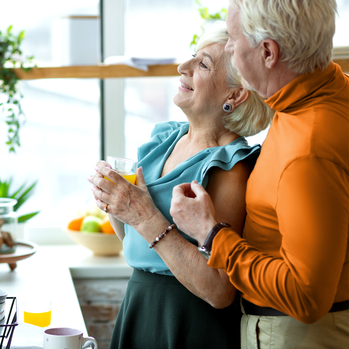 couple enjoying HCSS services